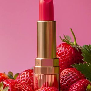 Berry Kiss Luxe Lipstick- Strawberry Crush